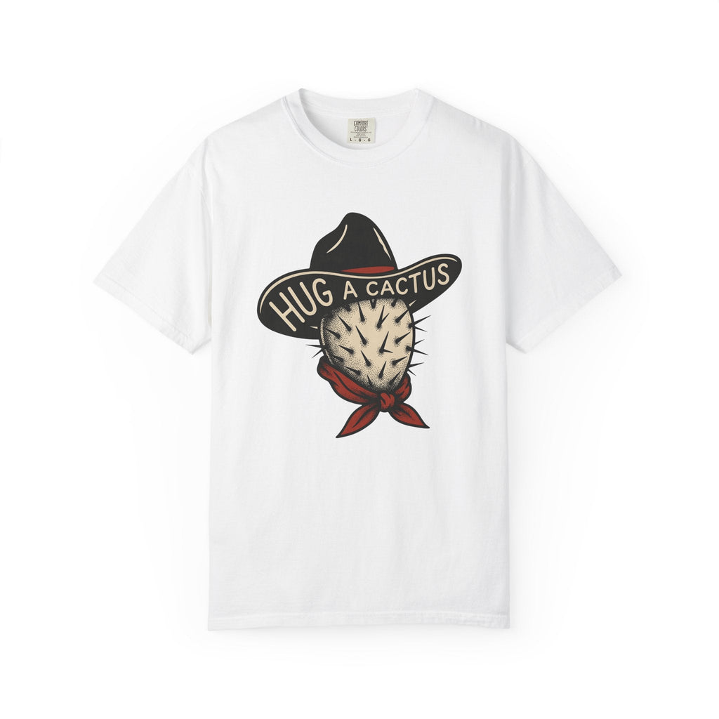 Cactus Cowboy Hat Shirt Cowgirl Western Gift for Women Vintage Tee Succulent
