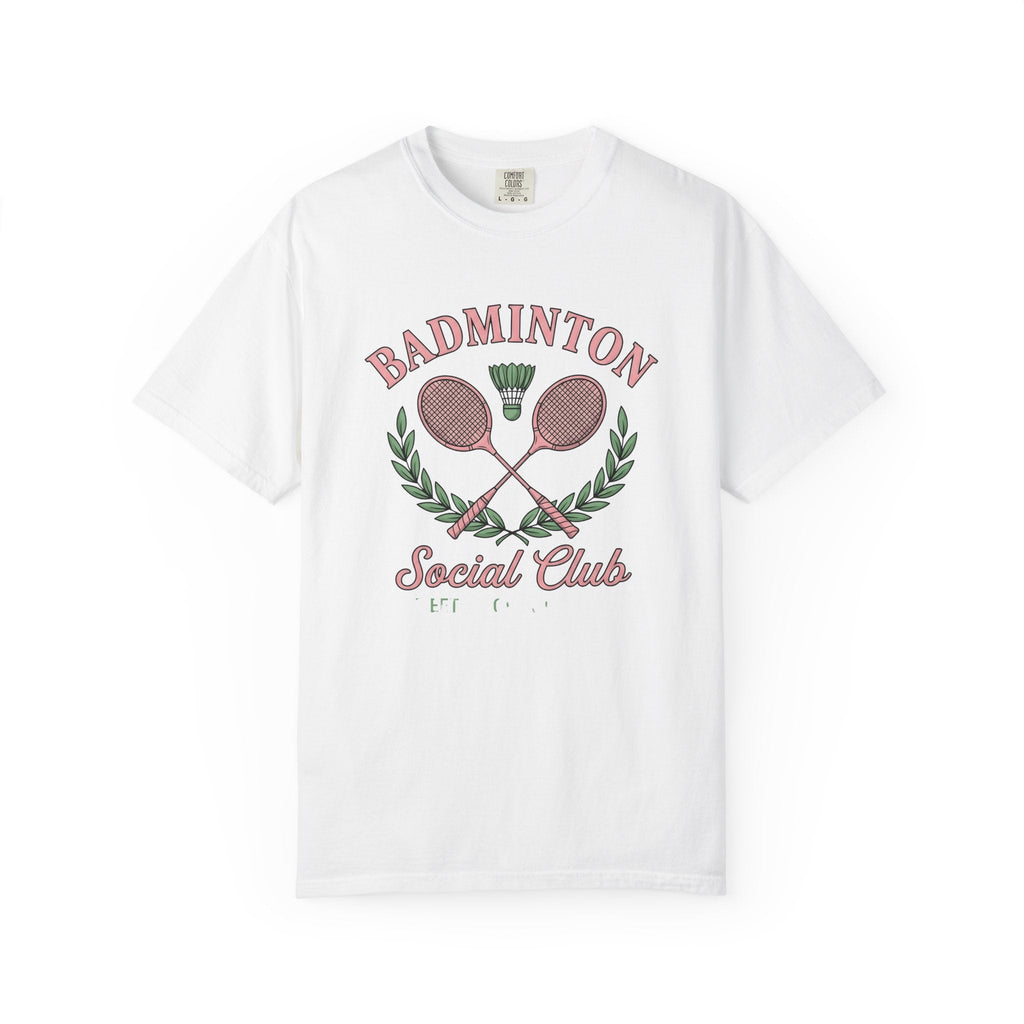 Badminton Racquets Shirt Association Unisex Gift Line Art product image 1