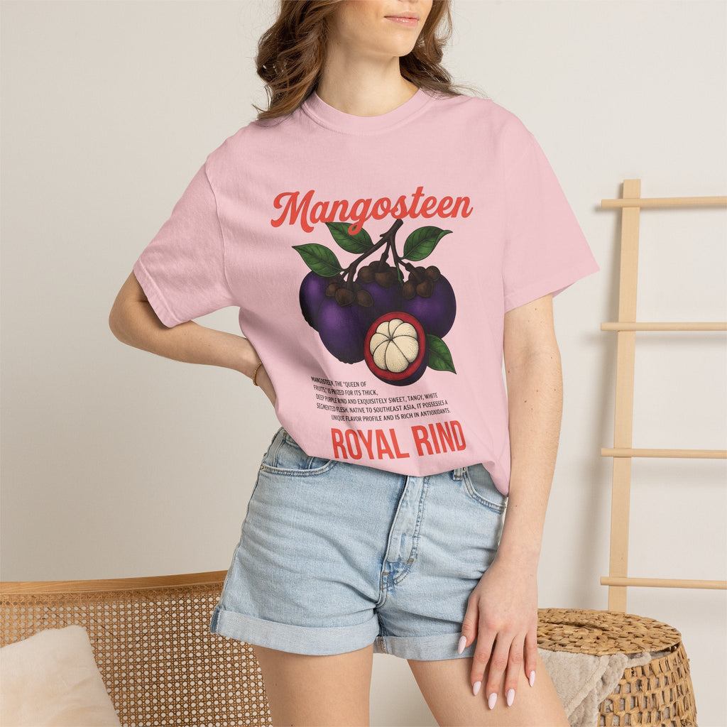 Mangosteen Fruit Shirt Kitchen Unisex Gift Hand Drawn Tee product image 12