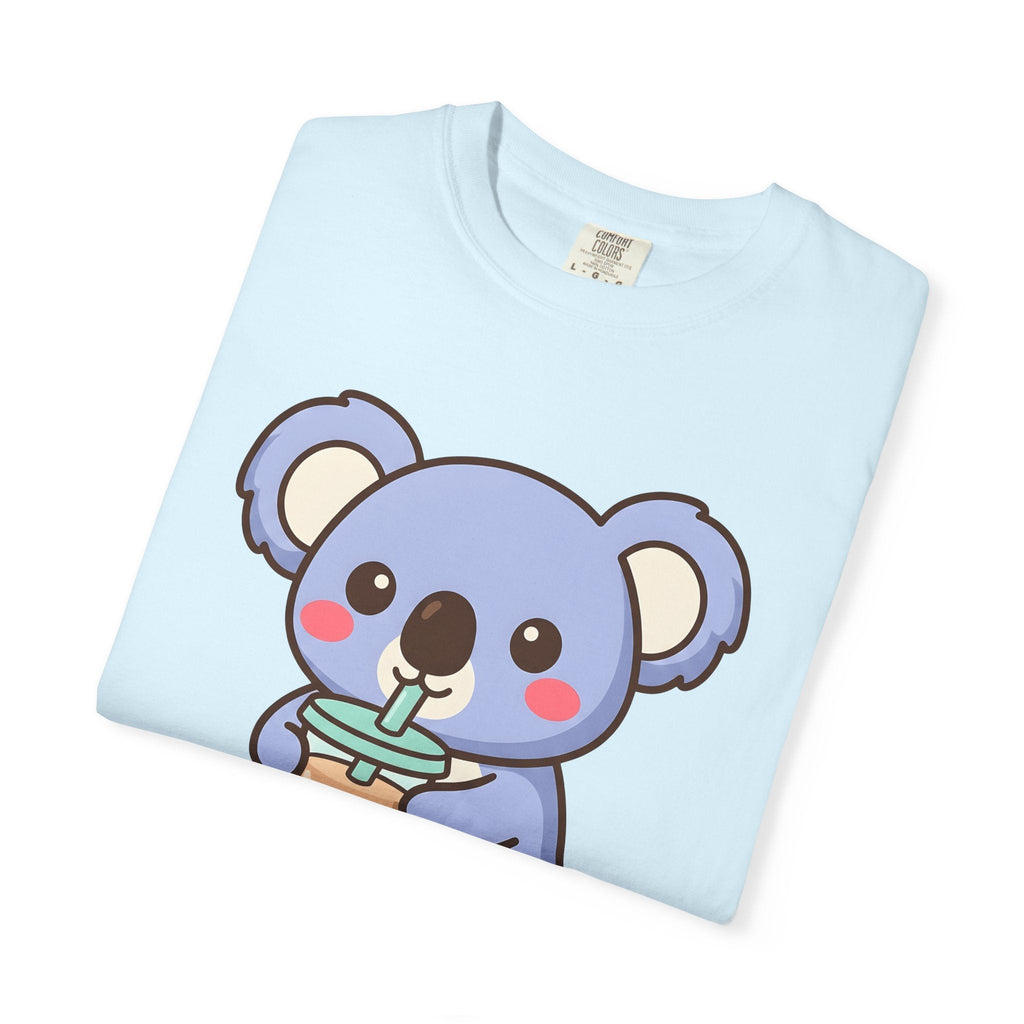 Koala Bubble Shirt Drinks Wildlife Unisex Gift Chibi Tee product image 8