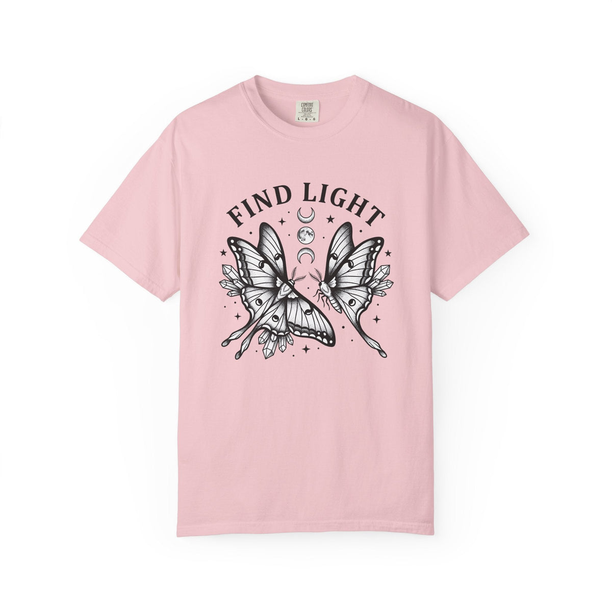 Luna Moths Shirt Animals Celestial Unisex Gift Boho Tee product image 3