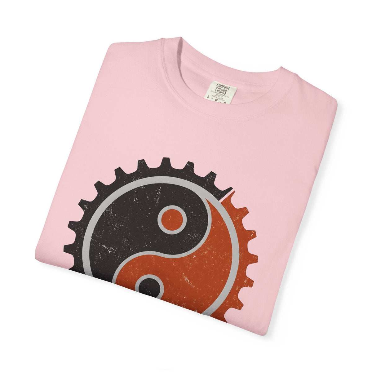 Yin Yang Gear Shirt Sports Cycling Unisex Gift Distressed product image 11