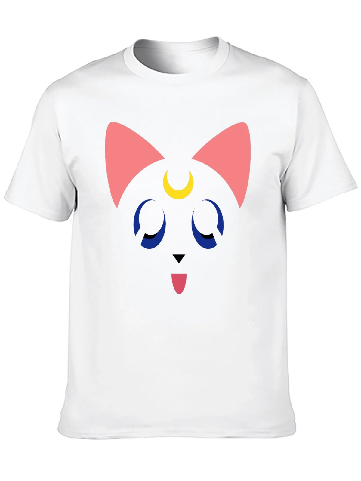 Luna Cat Graphic T-Shirt - Black product image 3