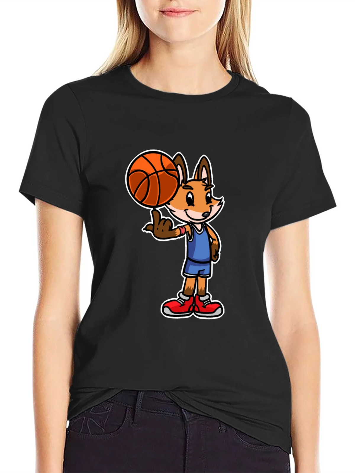 Fox Basketball T-Shirt product image 2