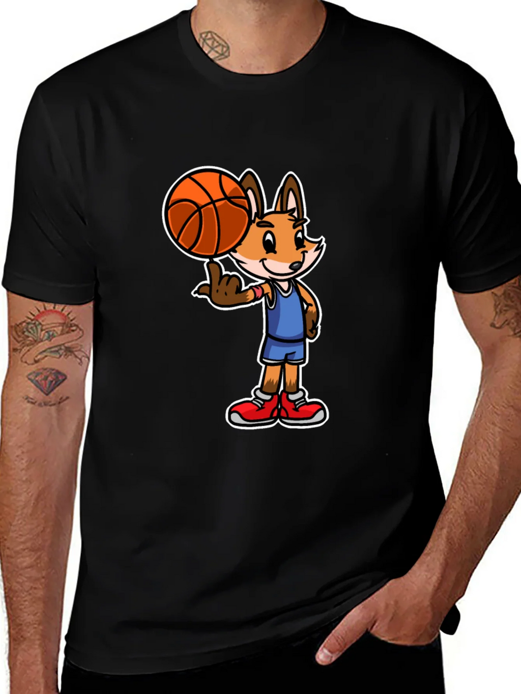 Fox Basketball T-Shirt product image 1