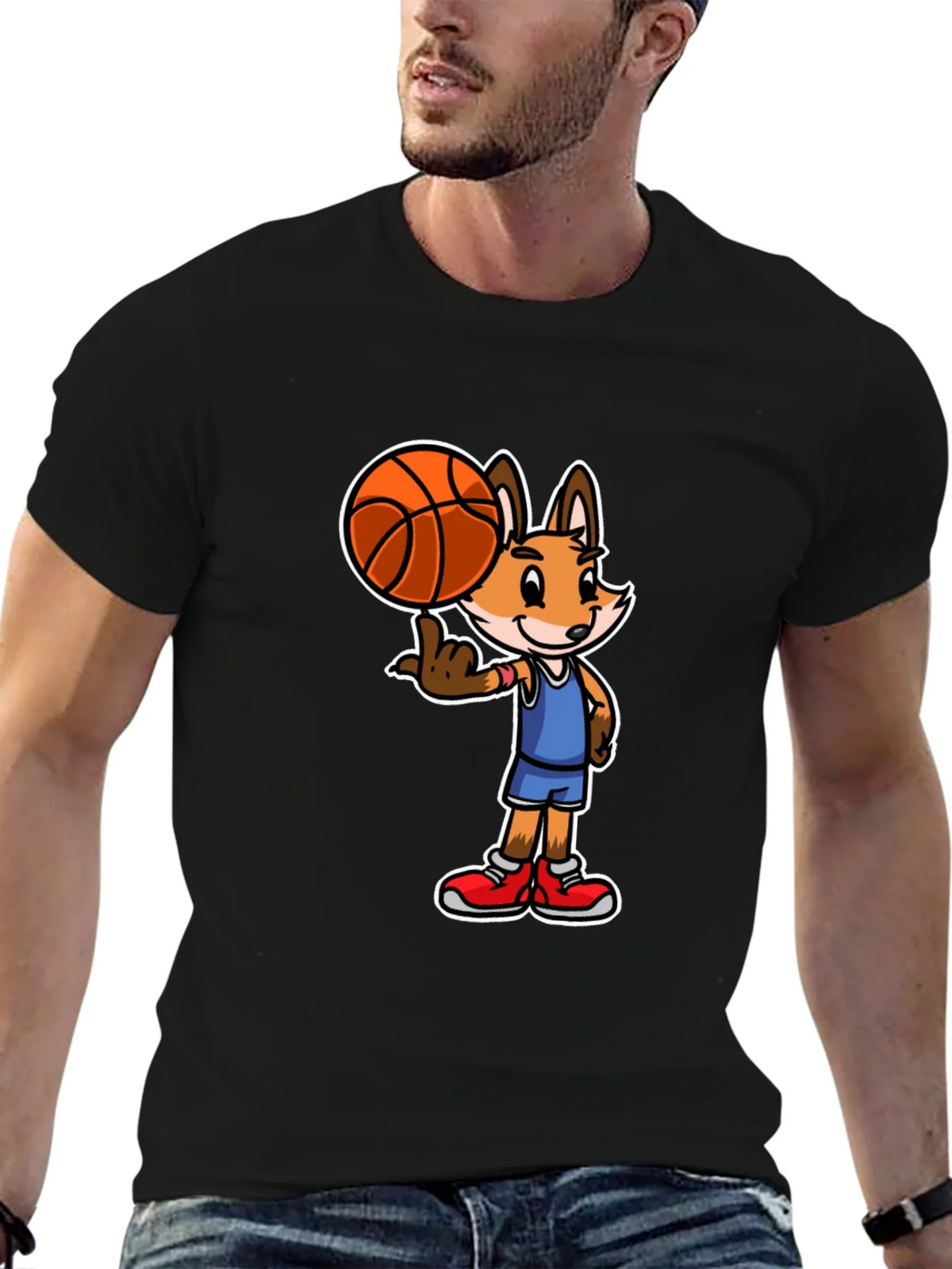 Fox Basketball T-Shirt product image 6