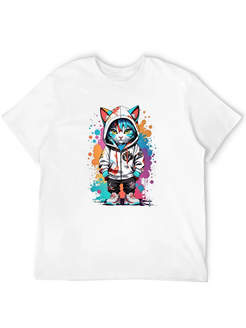 Urban Cat Art T-Shirt product image 11