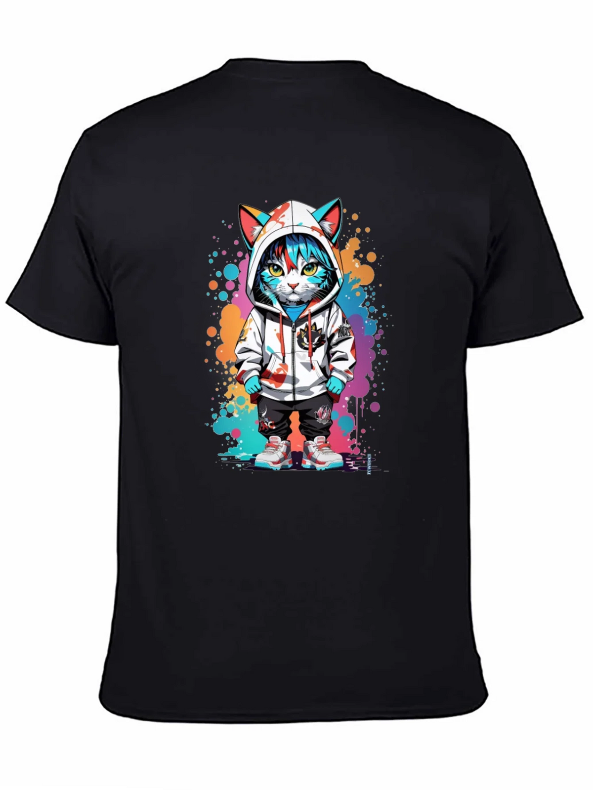 Urban Cat Art T-Shirt product image 4