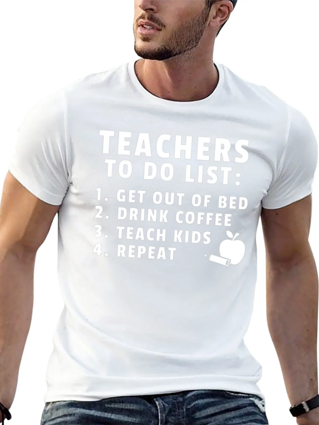 Teacher To-Do List Graphic Tee product image 7