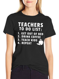 Teacher To-Do List Graphic Tee product image 1
