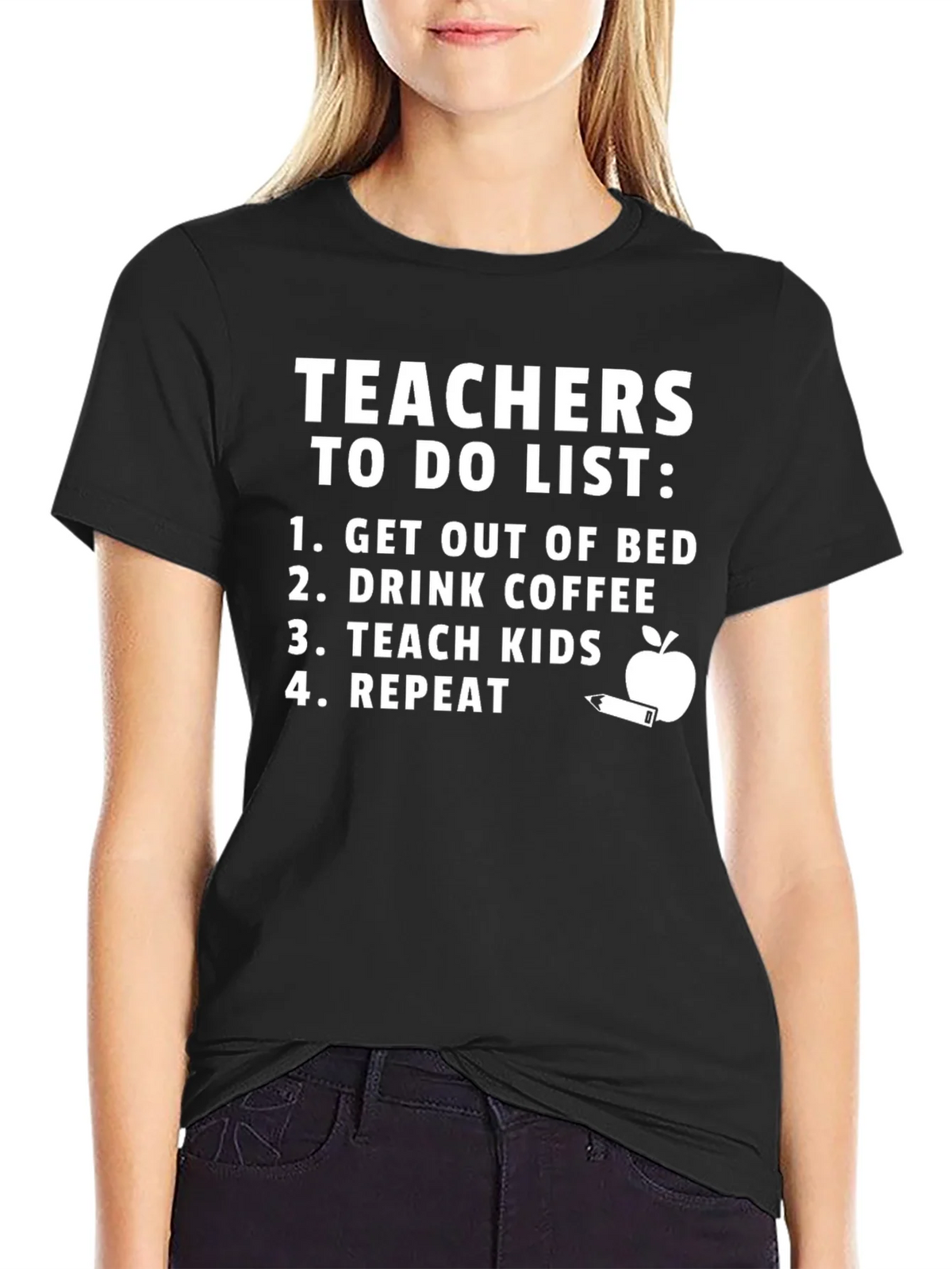 Teacher To-Do List Graphic Tee product image 1