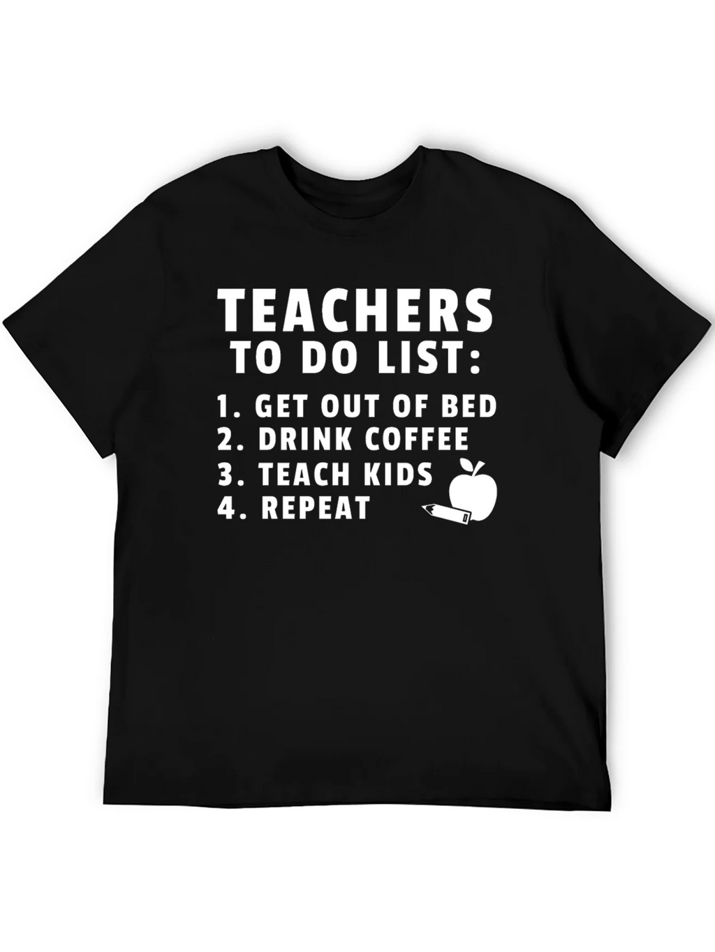 Teacher To-Do List Graphic Tee product image 2