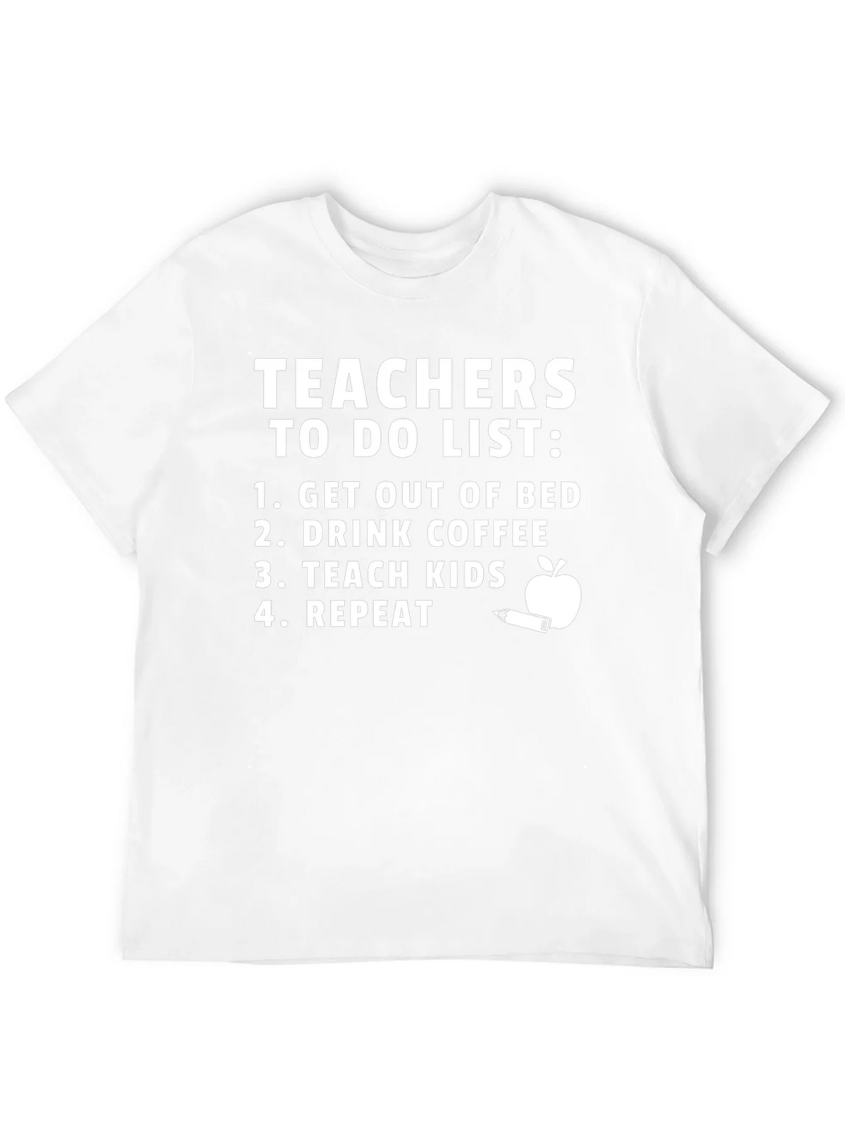 Teacher To-Do List Graphic Tee product image 6