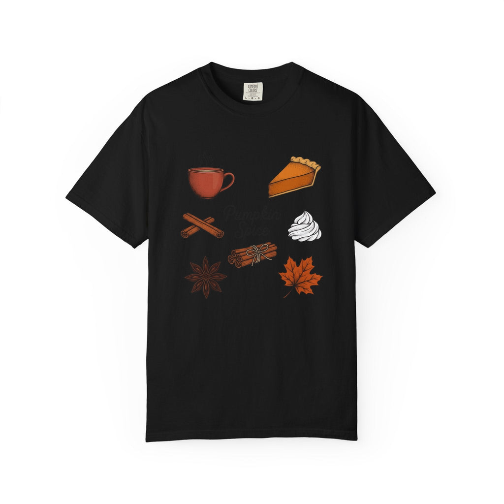 Pumpkin Spice Coffee Shirt Fall Gourmet Unisex Gift Rustic Tee Pumpkin Spice