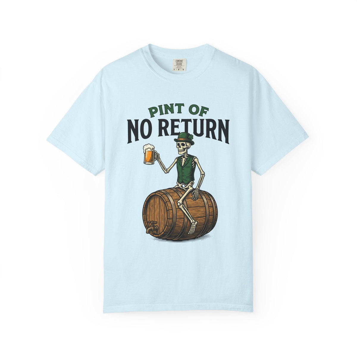 Skeleton Leprechaun Shirt St Patrick's Day Drinking Unisex product image 2