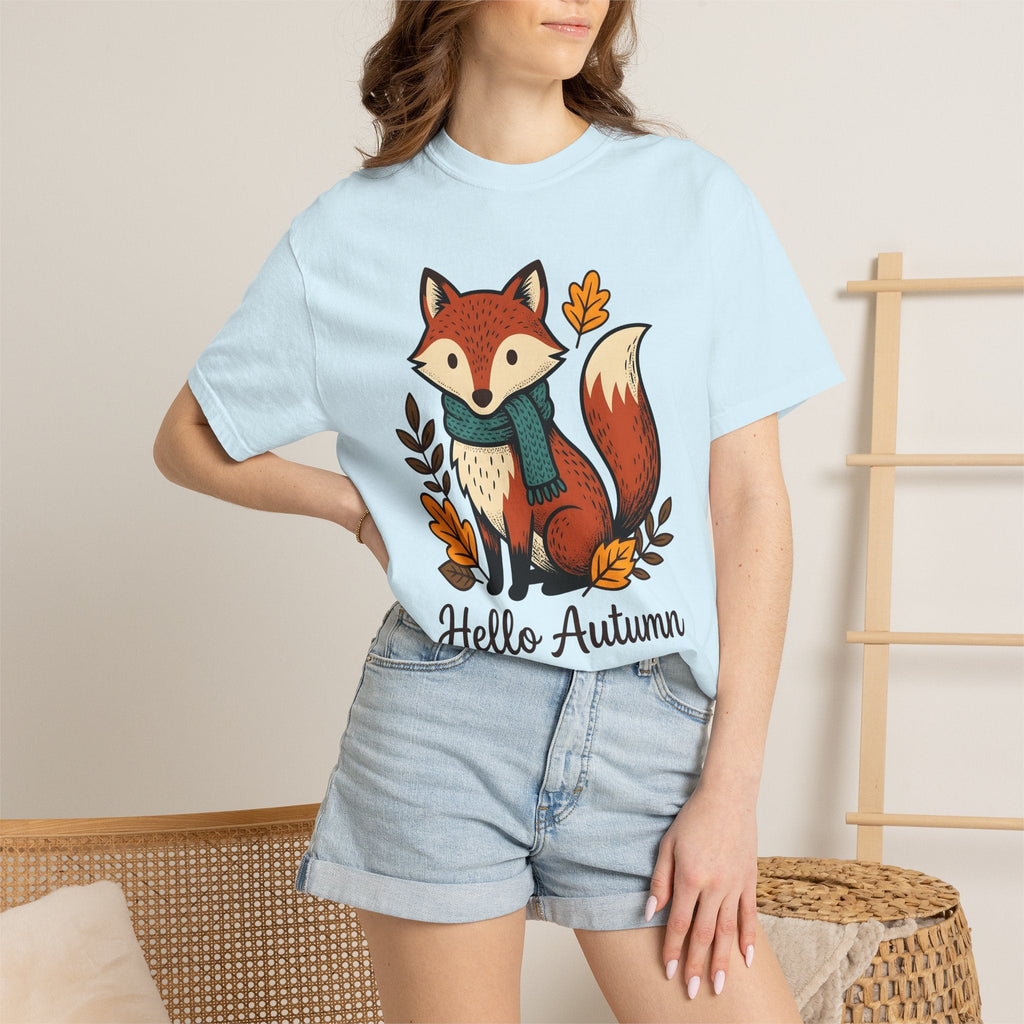 Fox Shirt Autumn Fauna Unisex Gift Adorable Tee Vixen product image 9