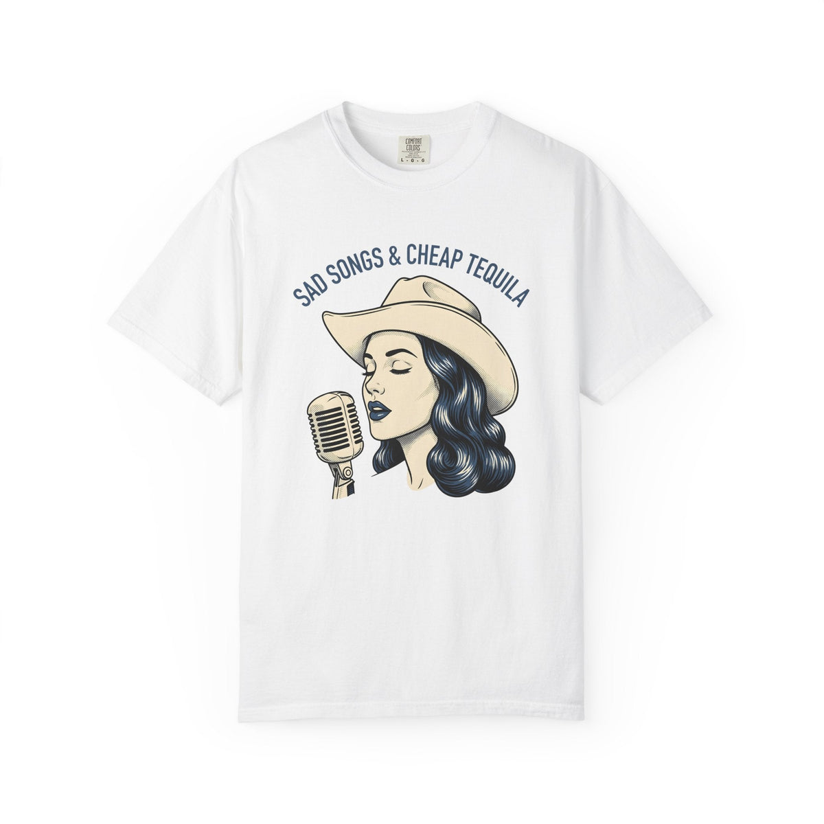 Cowgirl Singer Shirt Western Gift Women Vintage Tee T-Shirt product image 1