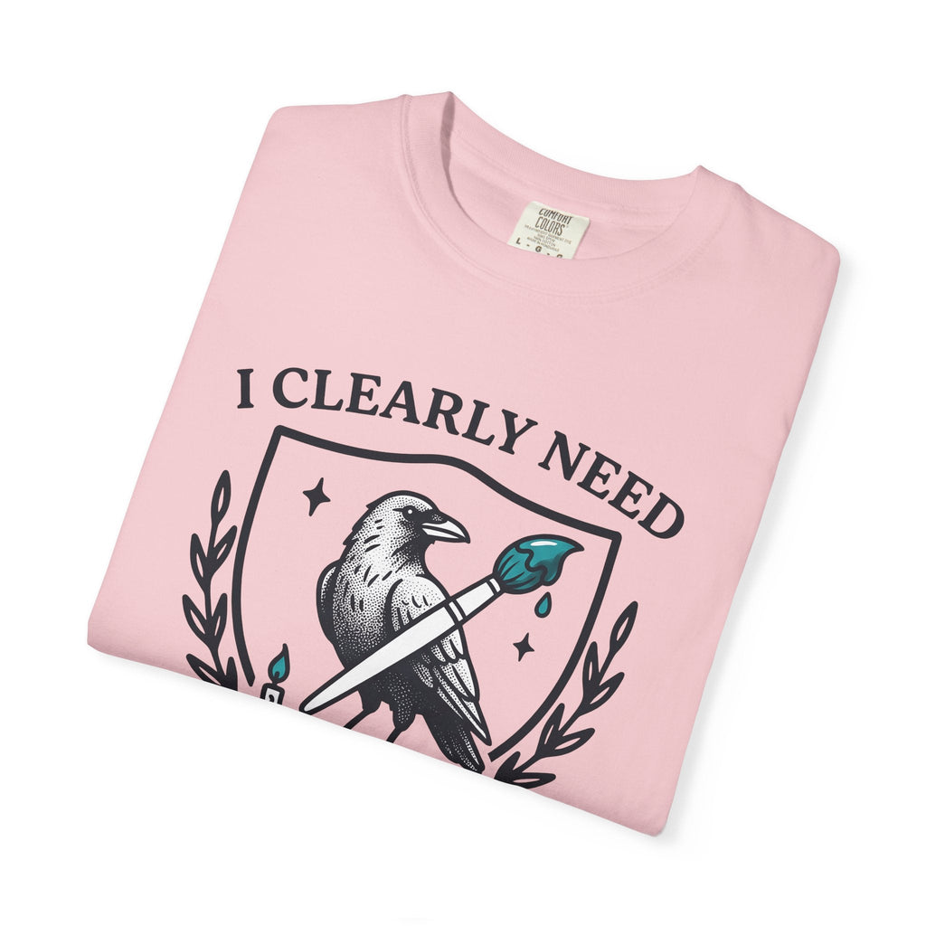 Carrion Bird Paintbrush Shirt Funny Painting Unisex Gift product image 11