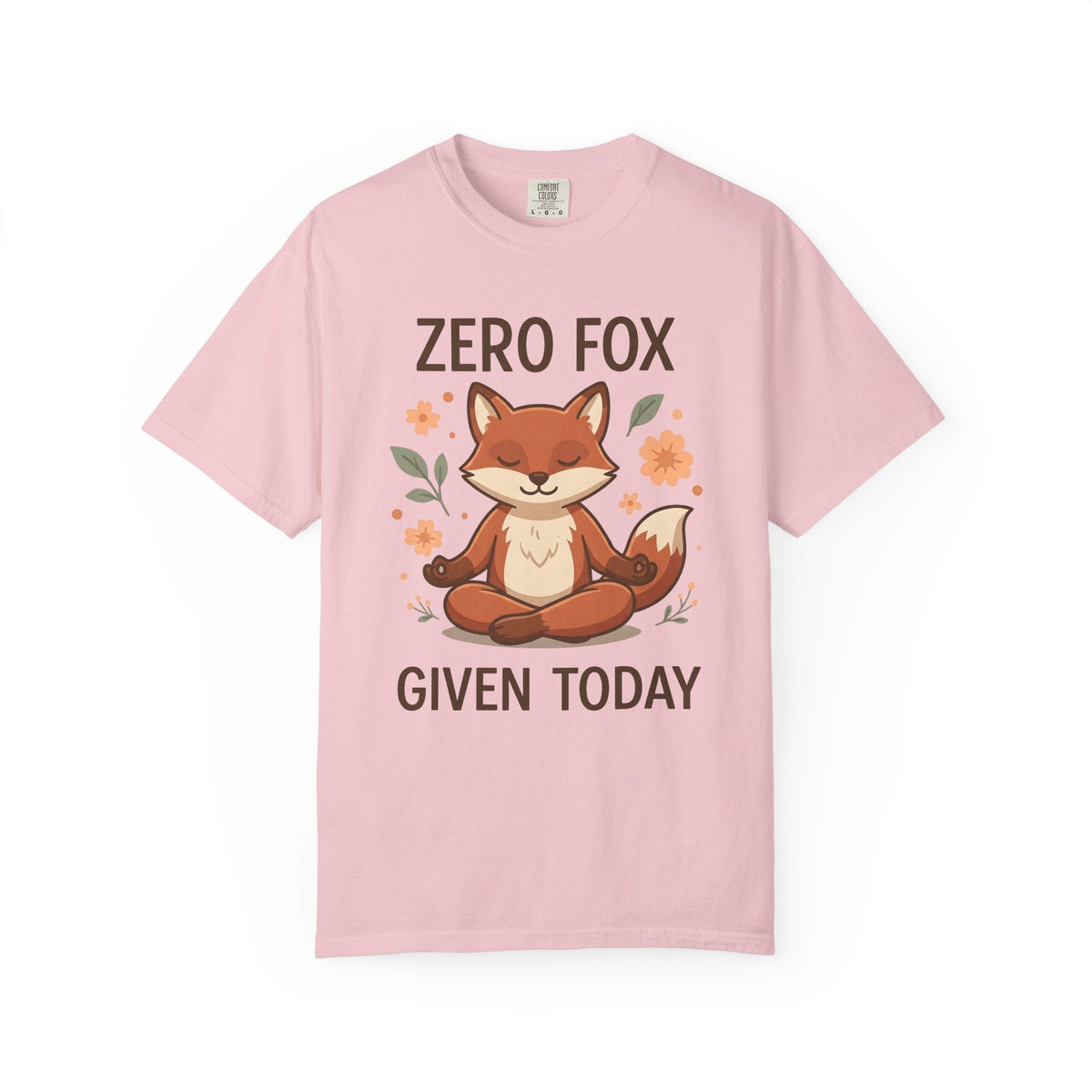 Peaceful Fox Shirt Yoga Creatures Unisex Gift Sweet Tee product image 3