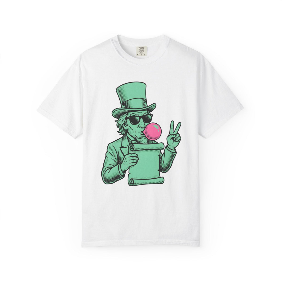 Uncle Sam Shirt America Flag Gift Women Comic Tee Patriot product image 1