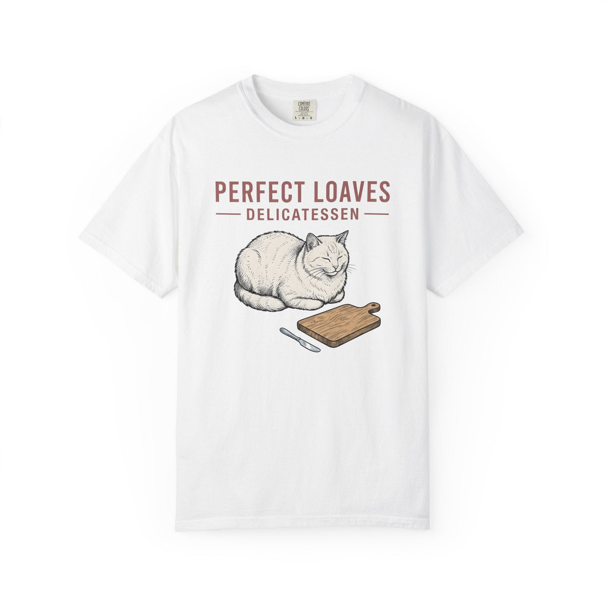 Loaf Cat Shirt Foodie Gift for Women Hand Drawn Tee Kitty product image 1