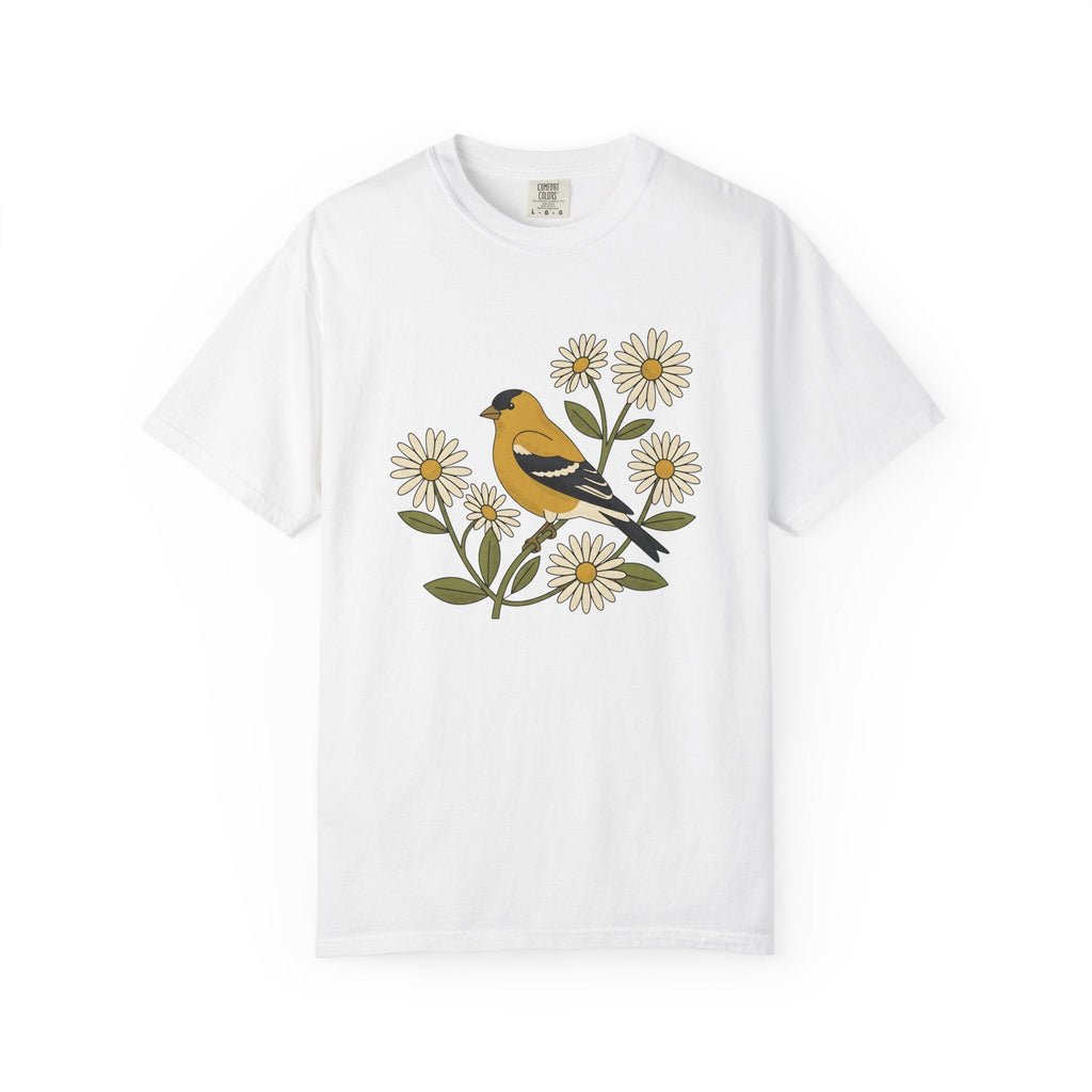 Goldfinch Bird Shirt Animals & Flowers Outdoors Unisex Gift product image 1