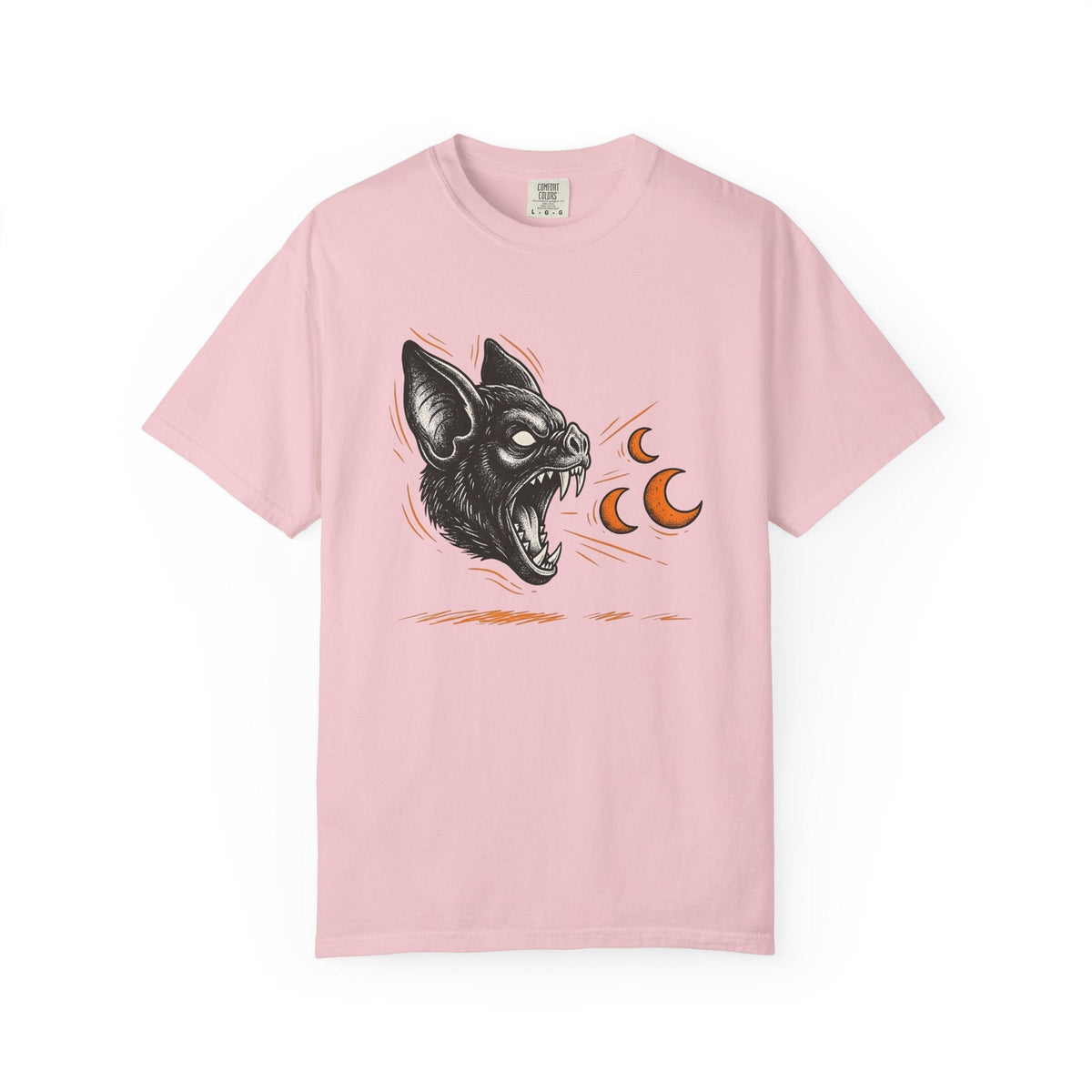 Bat Head Tattoo Style T-Shirt – Gothic Halloween Horror product image 3