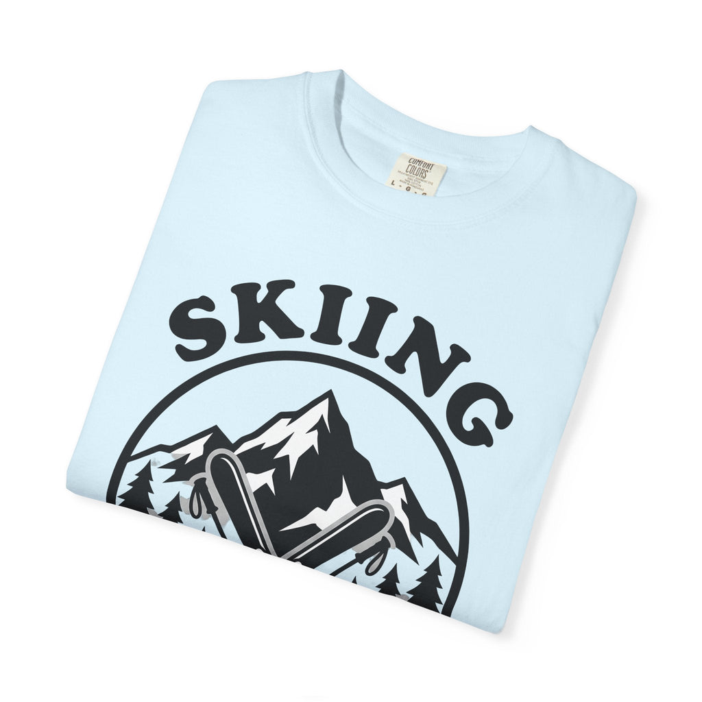 Crossed Skis Shirt Skiing Adventure Unisex Gift Bold product image 8