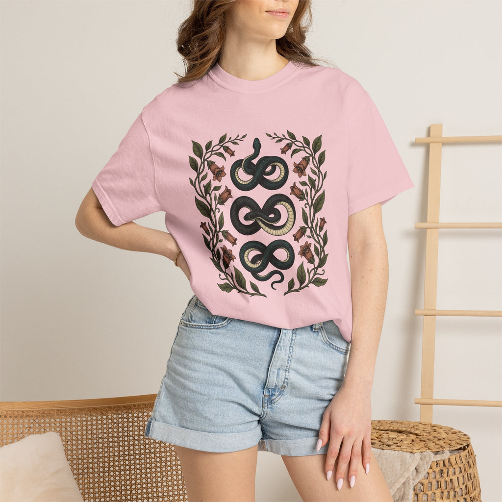 Serpent Flower Shirt Animals & Flowers Outdoors Unisex Gift product image 12
