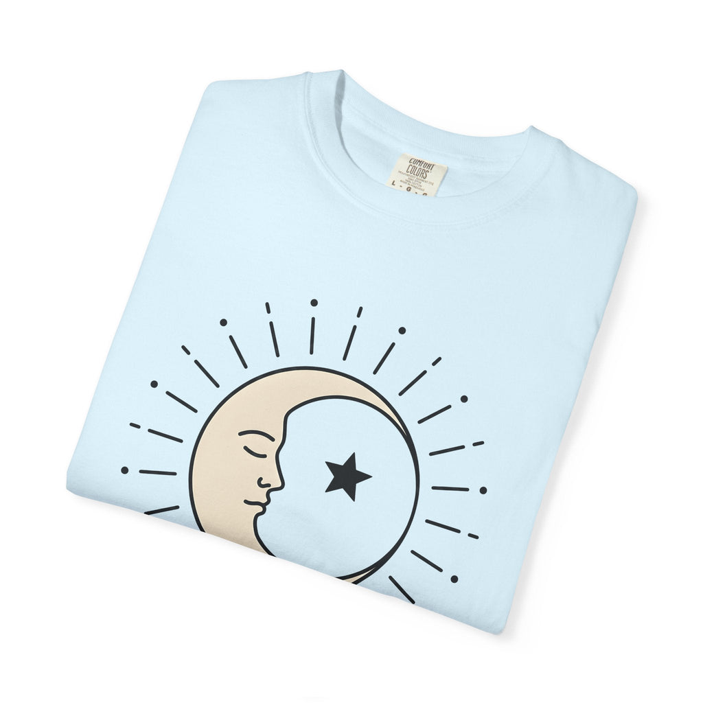 Moon Face Shirt Boho Chic Celestial Unisex Gift Line Art product image 8