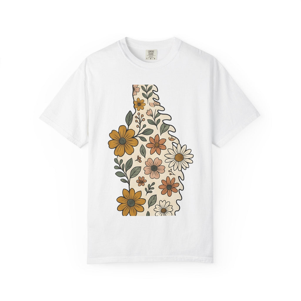 Bloom State Shape Shirt Boho Chic Wilderness Unisex Gift product image 1