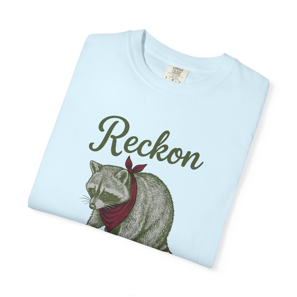 Raccoon Scarf Retro T-Shirt – Funny Cozy Wildlife Sketch product image 8