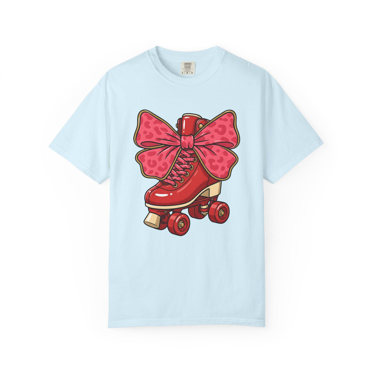 Roller Skate Shirt Valentine Skates Unisex Gift Cartoon Tee product image 2