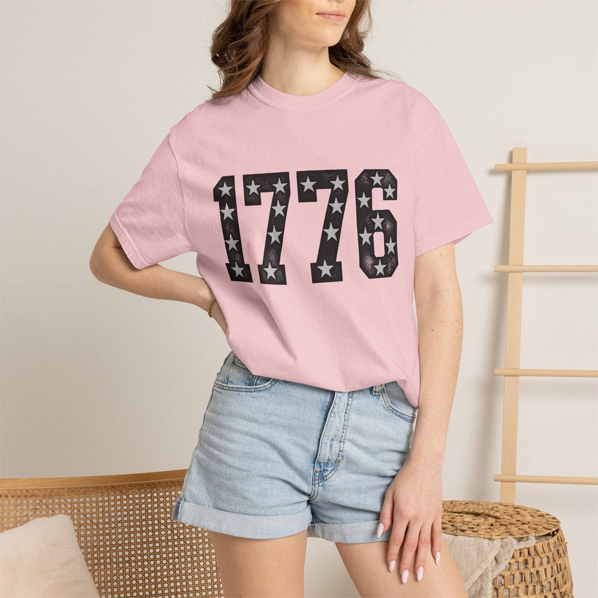 Patriotic Numbers Shirt 4th Of July Gift Women Vintage Tee product image 12