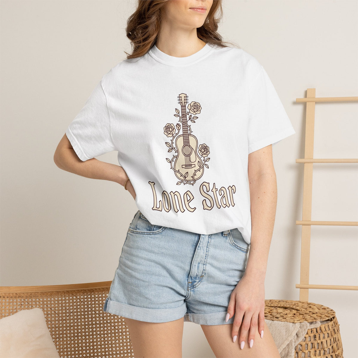 Acoustic Roses Shirt Cowgirl Ranch Gift for Women Indie Tee product image 6