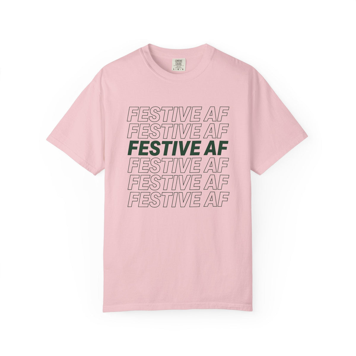 Thick Typeface Shirt Holiday Festivity Unisex Gift Trendy product image 3