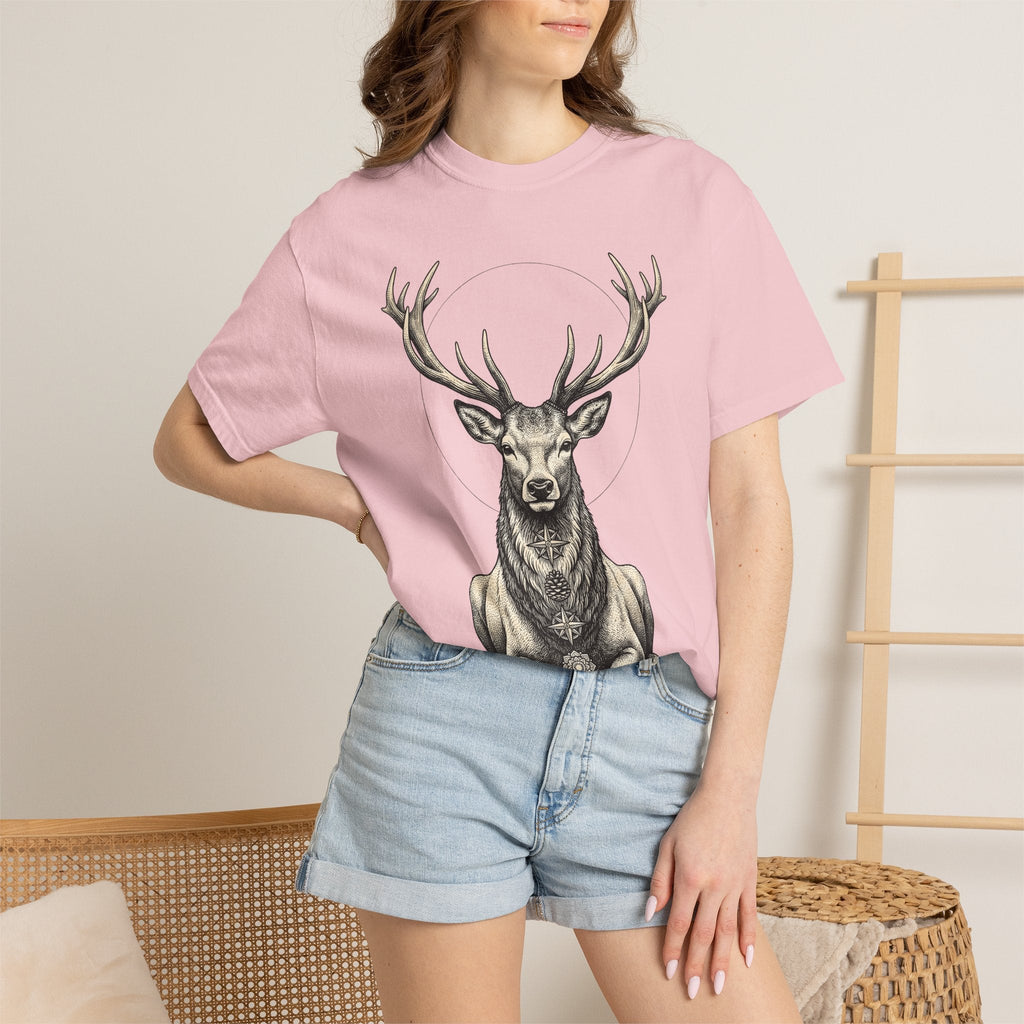 Buck Deer Modern Boho T-Shirt – Stag Wildlife Outdoors product image 12