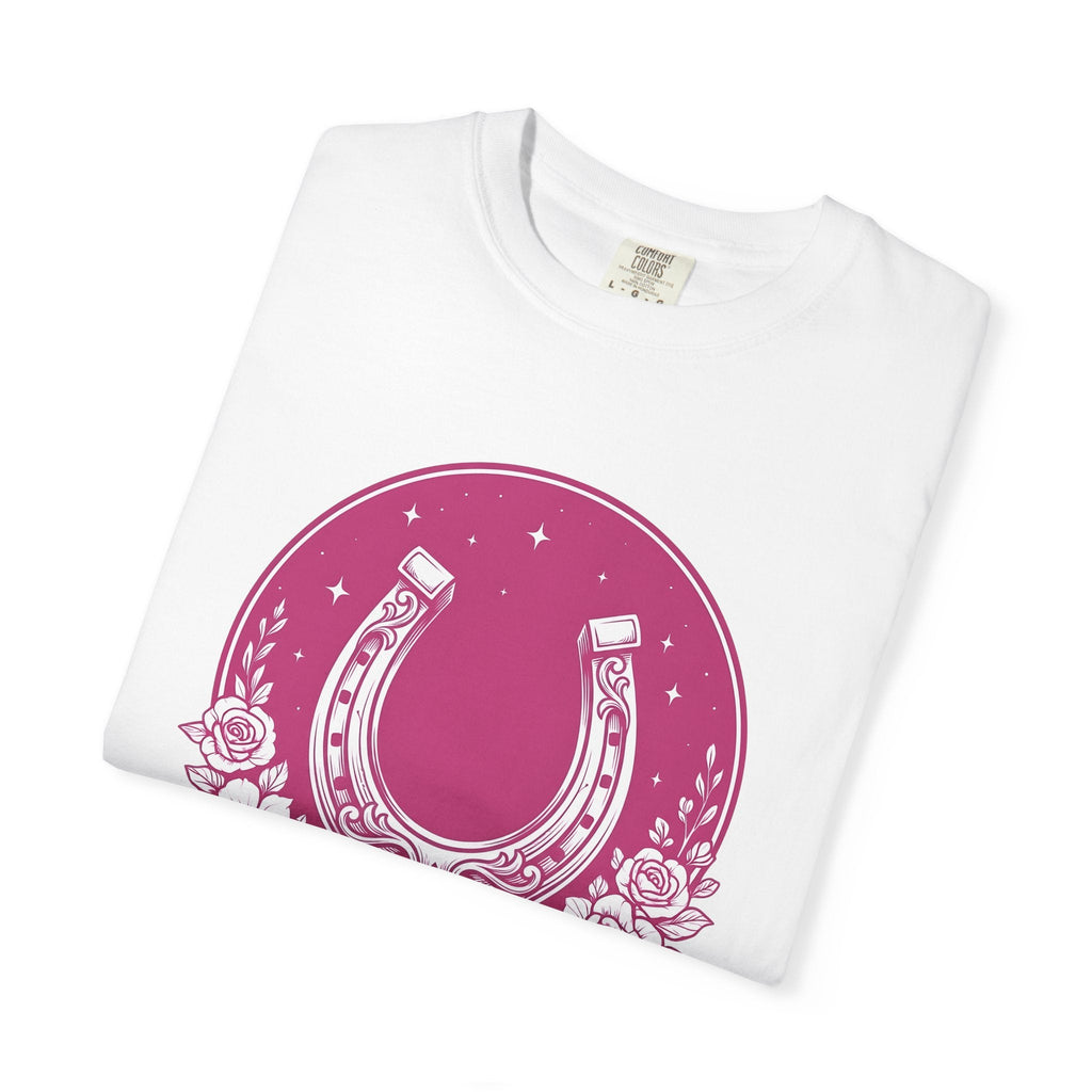 Floral Horseshoe Shirt Cowgirl Rodeo Gift for Women Hippie product image 5