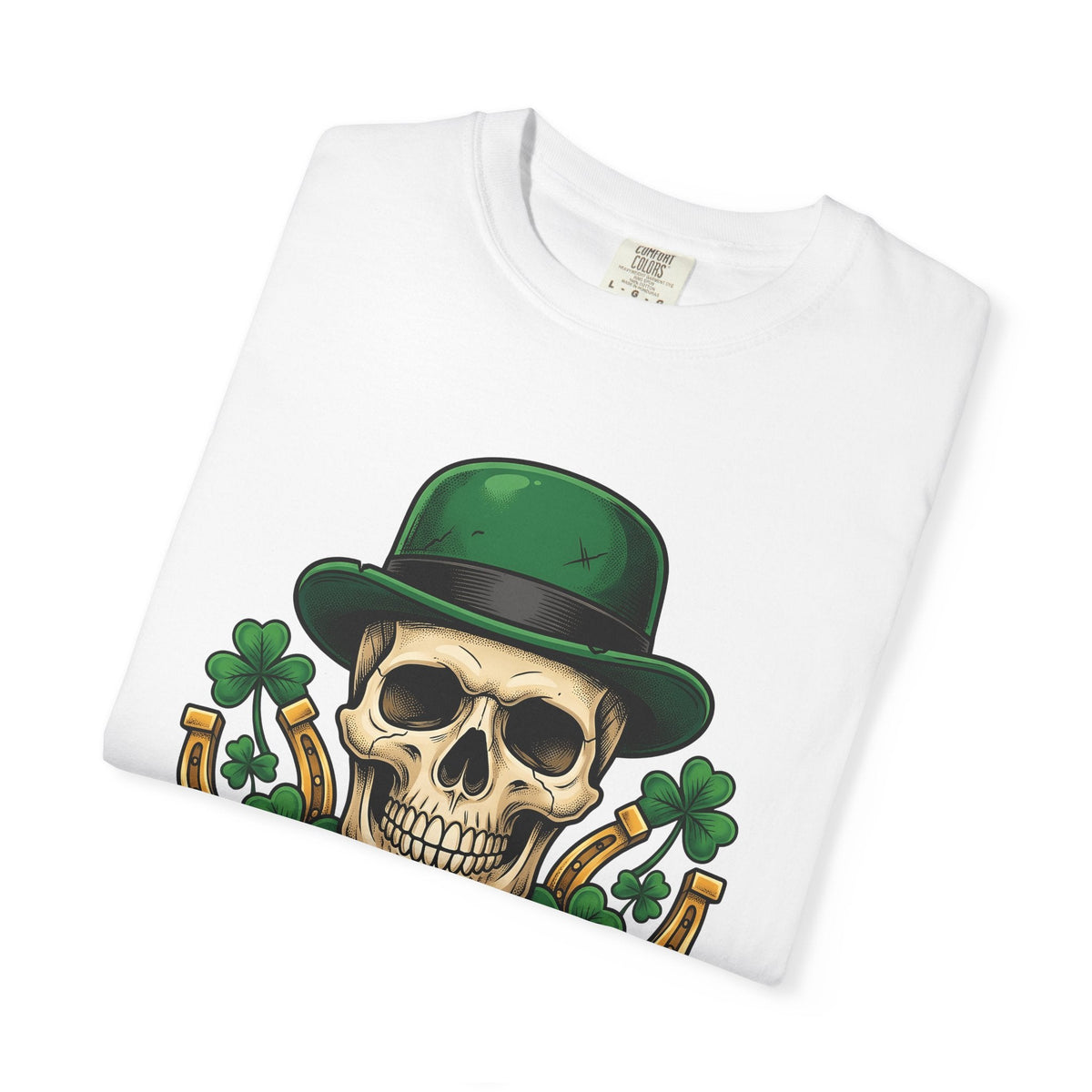 Skull Clover Shirt St Patrick's Day Fortune Unisex Gift product image 6