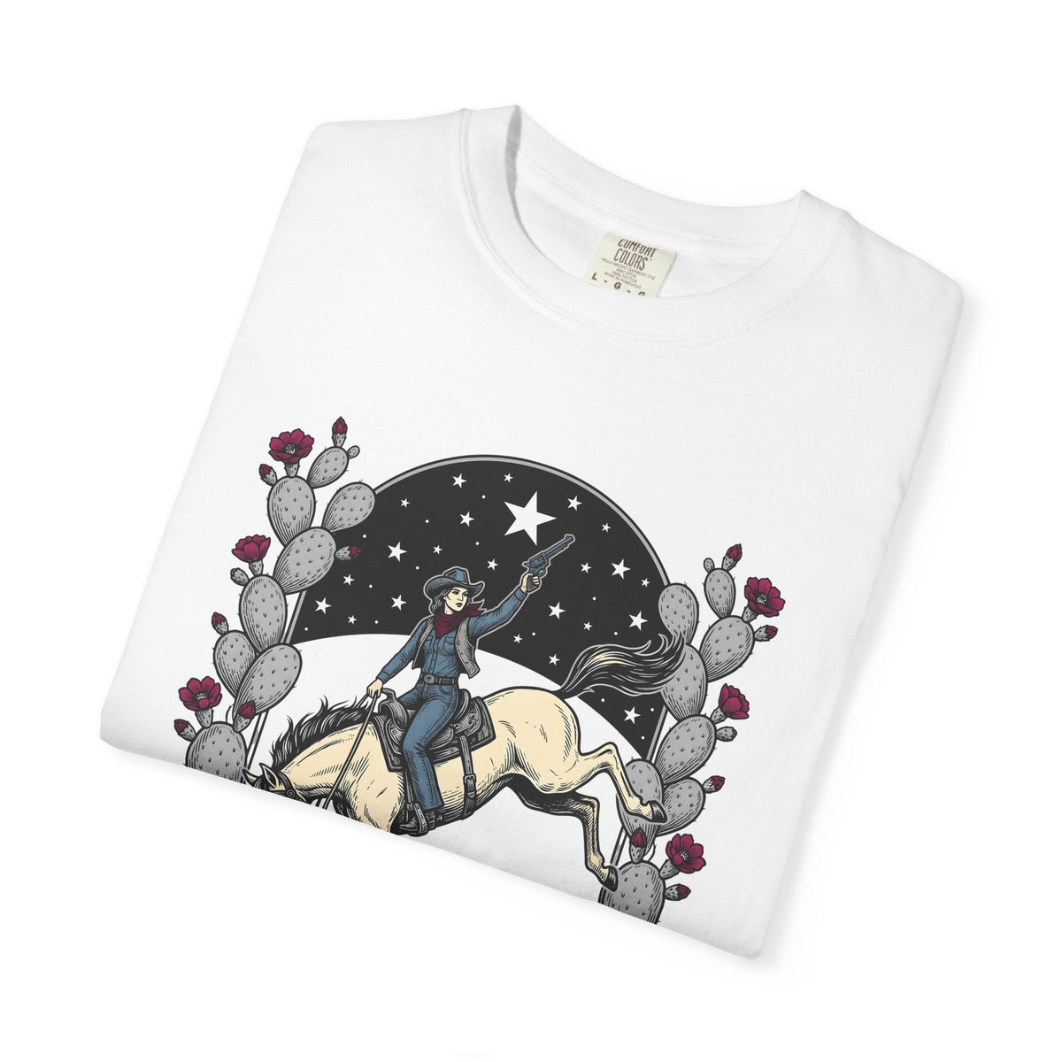 Cowgirl Horse Shirt Rodeo Gift for Women Vintage Tee product image 5