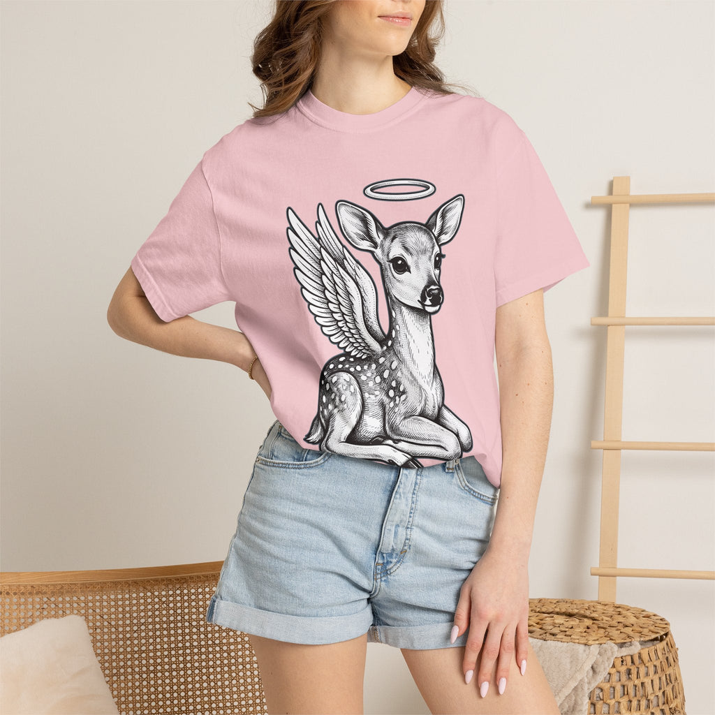 Mythical Doe Shirt Cute Wildlife Unisex Gift Cartoon Tee product image 12