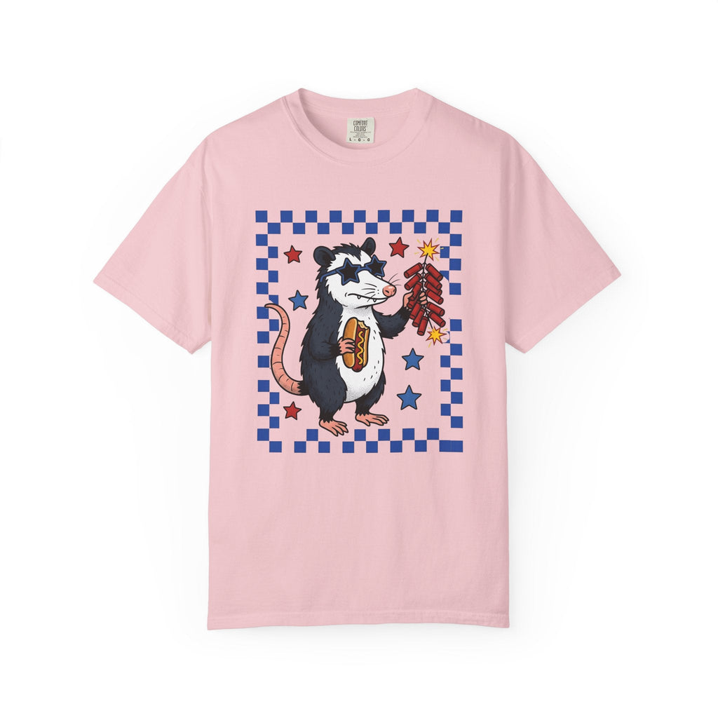 Possum Firework Shirt America 4Th Of July Holiday Unisex product image 3