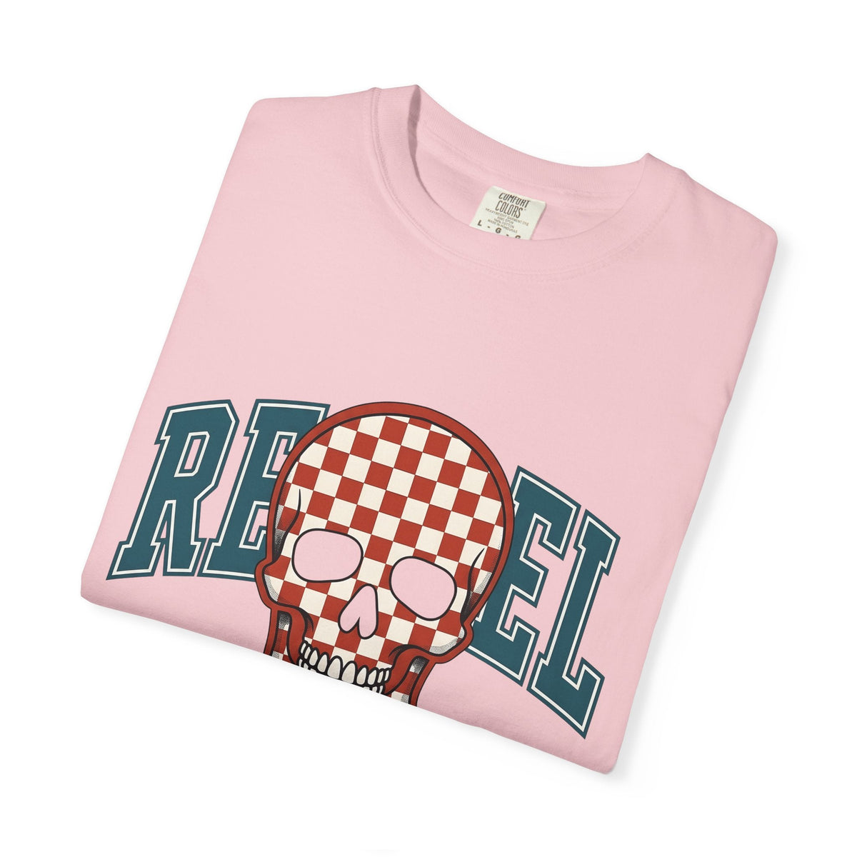 Gingham Skull Shirt America Music Gift Women Pop Art Tee product image 12