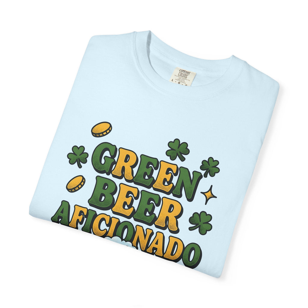 Green Ale Mug Shirt St Patrick's Day Beverages Unisex Gift Modern Graphic Tee