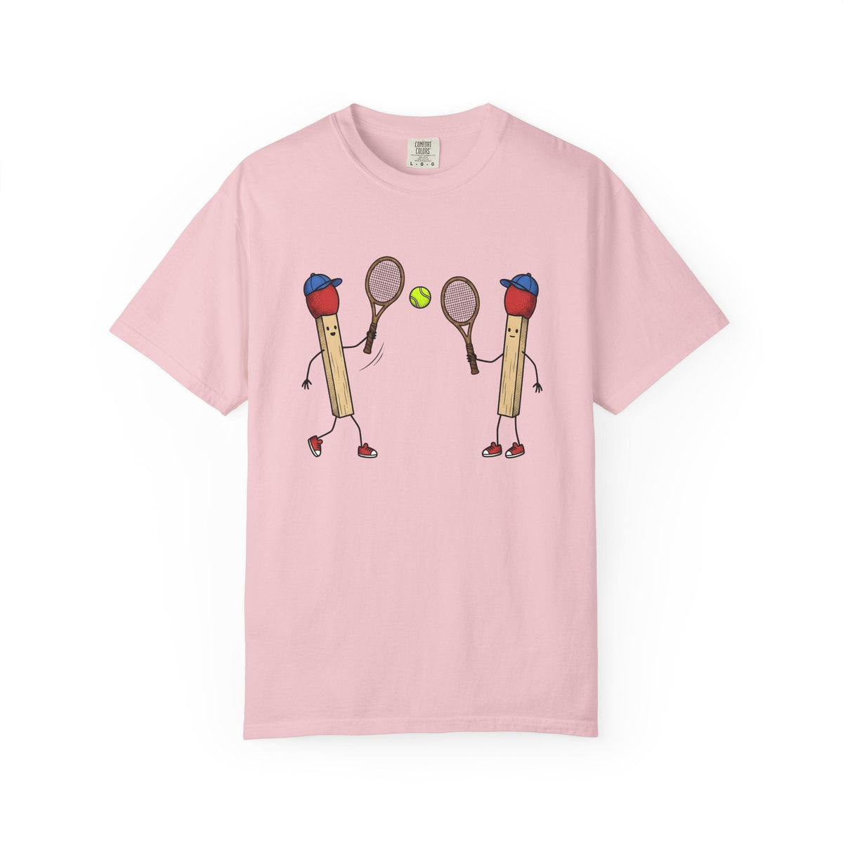 Matchstick People Shirt Sports Tennis Balls Gift Women product image 3