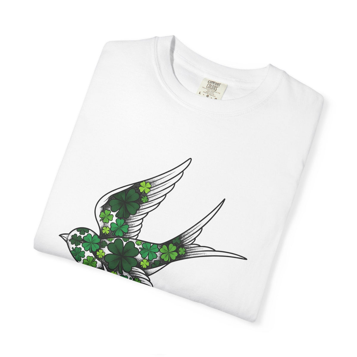 Small Bird Clover Shirt St Patrick's Day Destiny Unisex product image 5