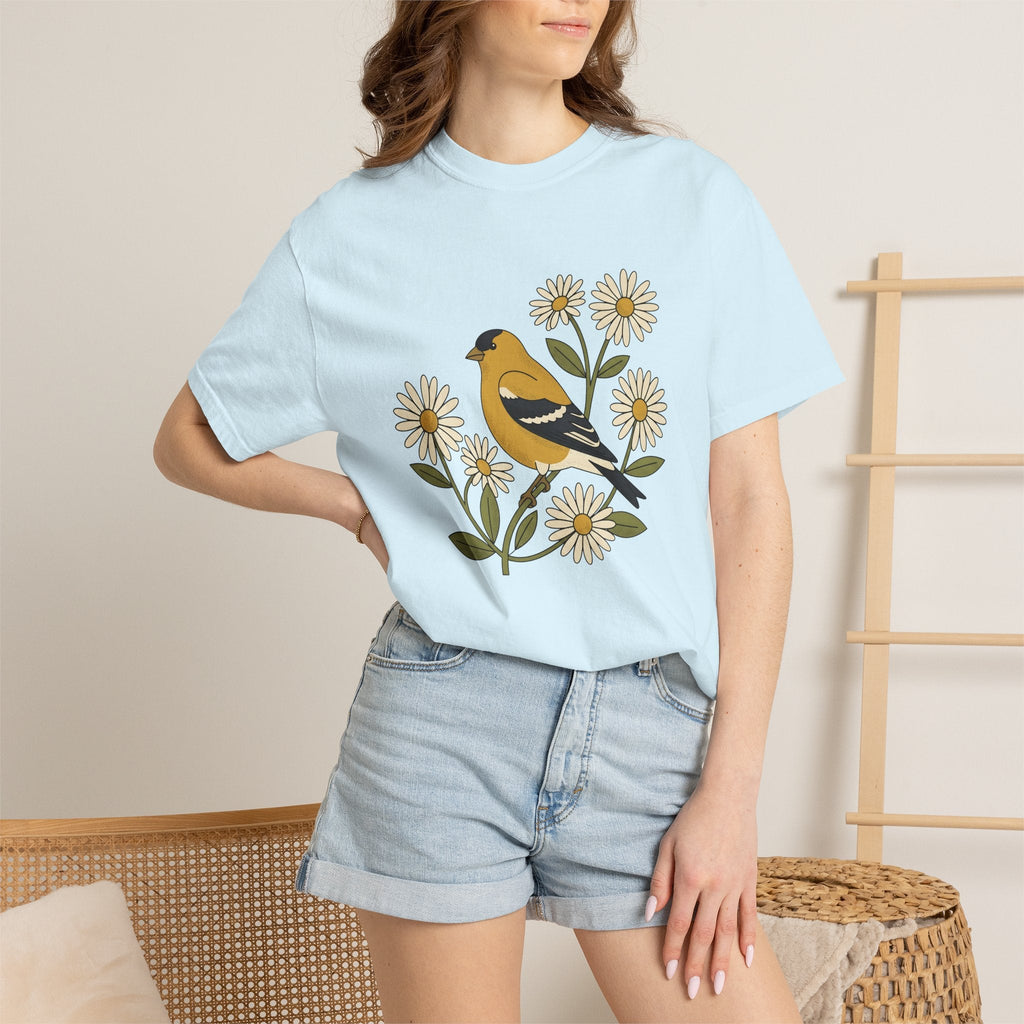 Goldfinch Bird Shirt Animals & Flowers Outdoors Unisex Gift product image 9