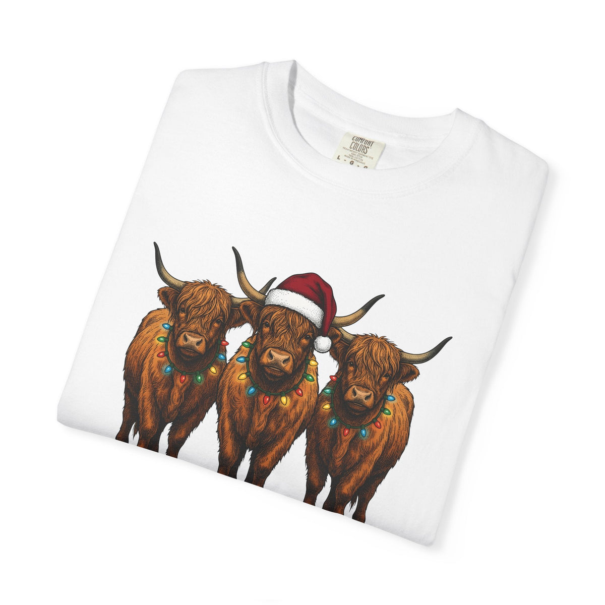 Scottish Cow Herd Shirt Christmas Livestock Unisex Gift product image 5