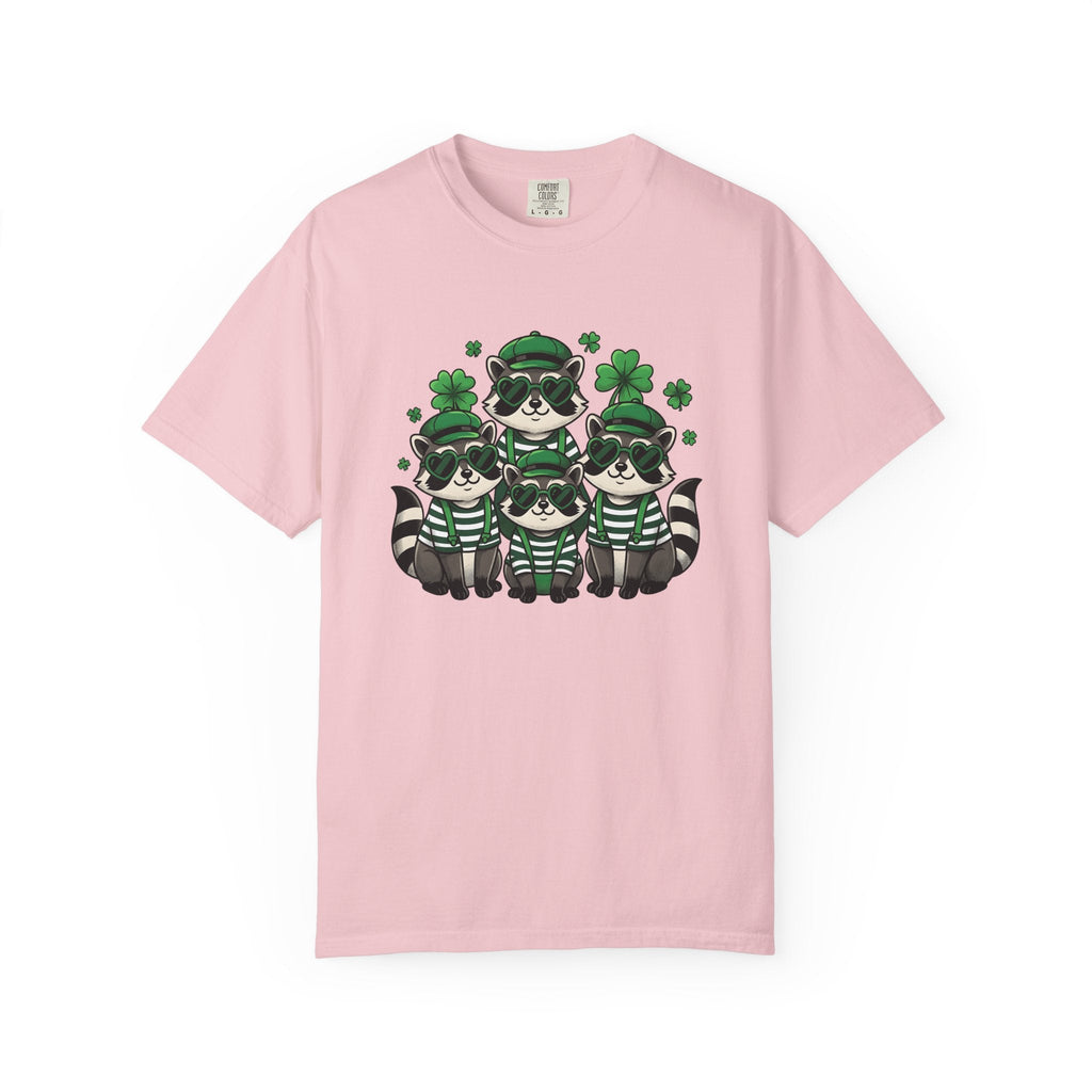 Raccoon Group Shirt St Patrick's Day Animal Unisex Gift product image 3