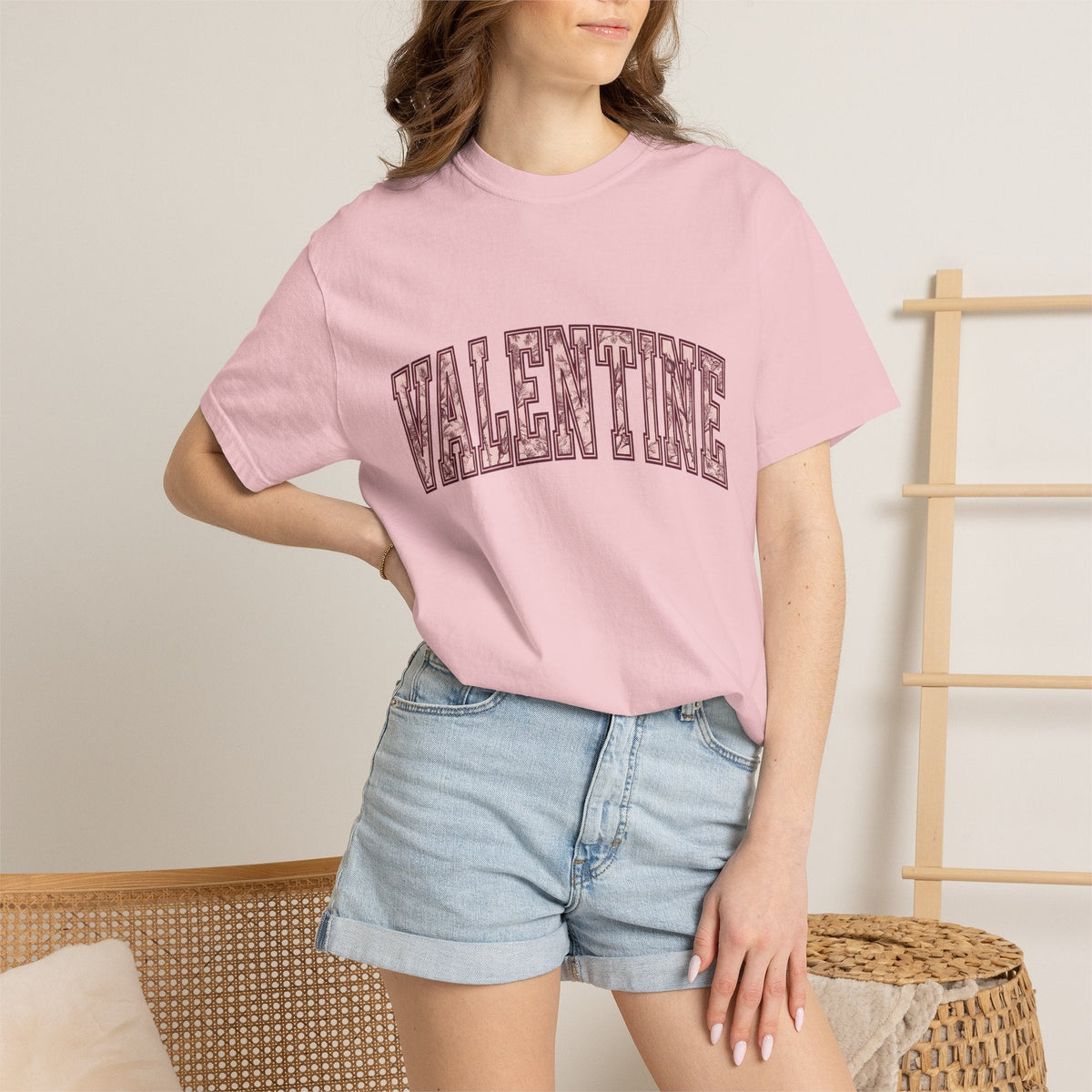 Vintage College Text Shirt Valentine Affection Unisex Gift product image 12
